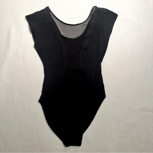 American Apparel Elegant Black Women's Bodysuit